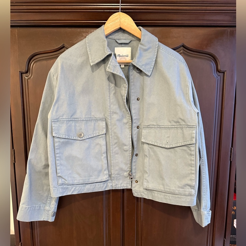 Madewell Cropped Cargo Jacket